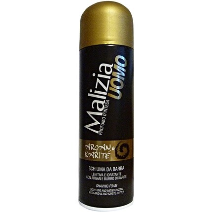 Uomo Пена для бритья с арганой и маслом ши 300мл, Malizia
Uomo Пена для бритья с арганой и маслом ши 300мл, Malizia
