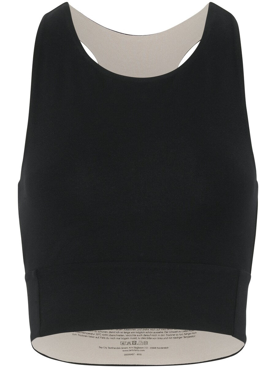 Спортивный топ Detto Fatto Yoga by Caro Cult, черный
Спортивный топ Detto Fatto Yoga by Caro Cult, черный