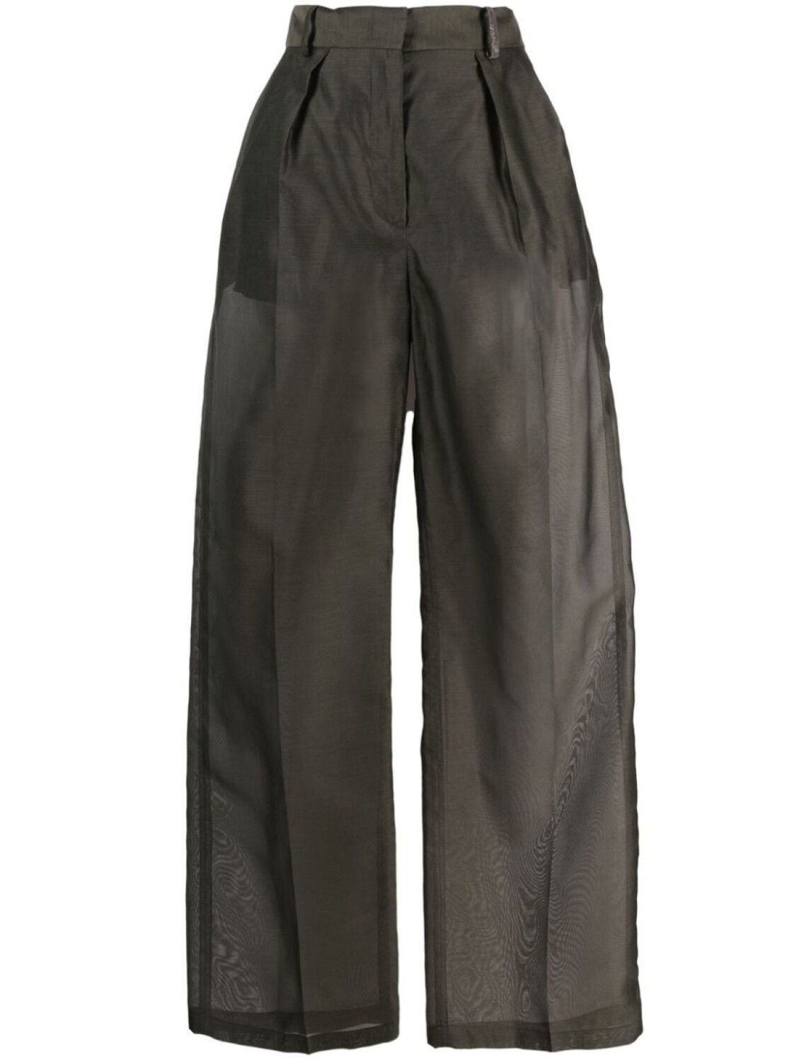 Fabiana Filippi брюки свободного кроя с прозрачными штанинами, зеленый
Fabiana Filippi брюки свободного кроя с прозрачными штанинами, зеленый