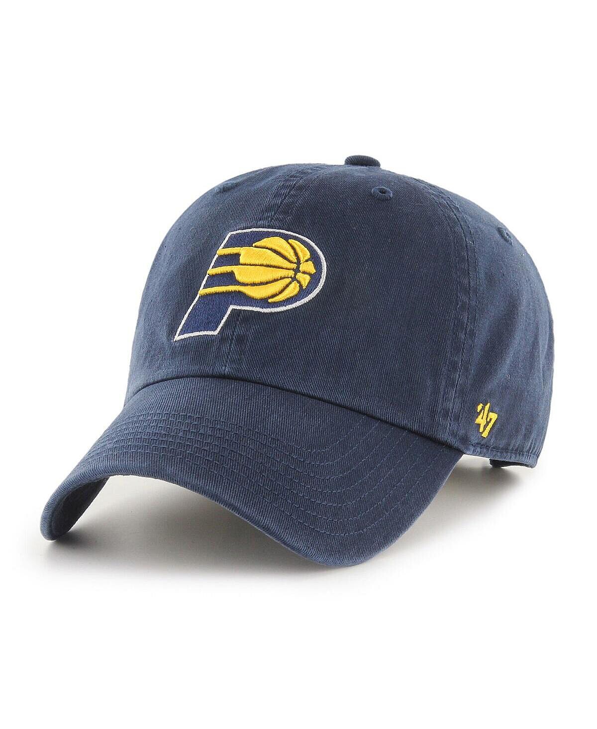 Мужская темно-синяя регулируемая кепка с логотипом команды Indiana Pacers Team '47 Brand
Мужская темно-синяя регулируемая кепка с логотипом команды Indiana Pacers Team '47 Brand