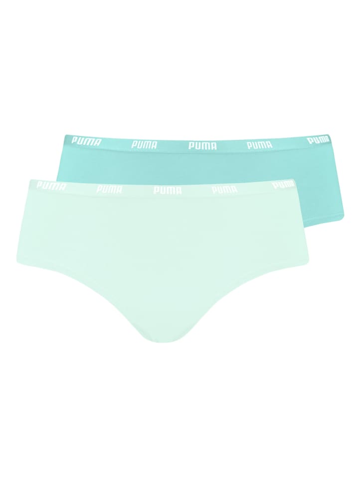 Puma Трусы 2er Pack Hipster in Mint
Puma Трусы 2er Pack Hipster in Mint