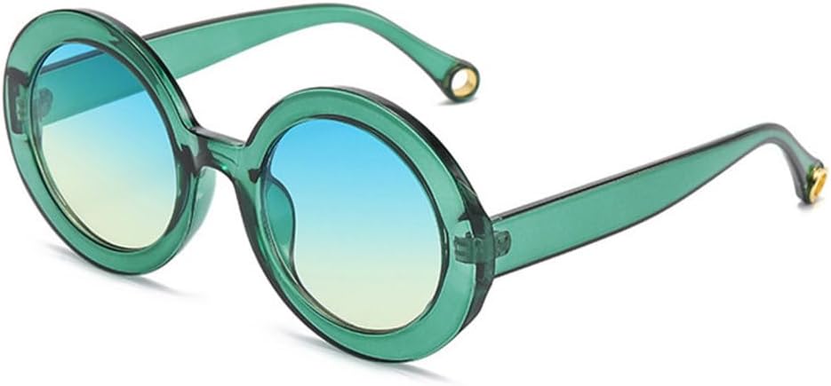 Модные разноцветные круглые солнцезащитные очки для женщин, винтажные очки с градиентным переходом цвета, мужские панк-очки, солнцезащитные очки с защитой от УФ-излучения UV400 generic, Green Blue Yellow
Модные разноцветные круглые солнцезащитные очки для женщин, винтажные очки с градиентным переходом цвета, мужские панк-очки, солнцезащитные очки с защитой от УФ-излучения UV400 generic, Green Blue Yellow