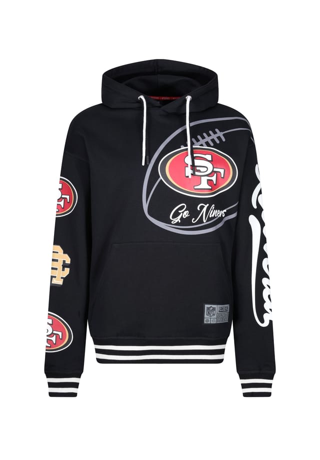Толстовка NFL 49ers Go Niner с классическим принтом Re:Covered, черный
Толстовка NFL 49ers Go Niner с классическим принтом Re:Covered, черный