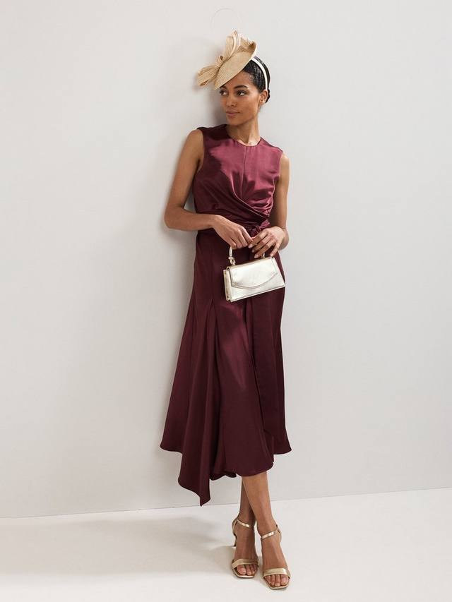 Платье Felicity из сатина с открытой спиной Phase Eight, Burgundy
Платье Felicity из сатина с открытой спиной Phase Eight, Burgundy