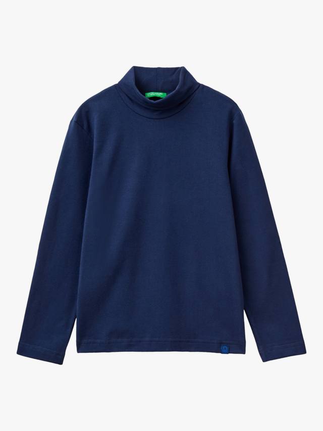 Детский свитер с воротником-стойкой Benetton, Night Blue
Детский свитер с воротником-стойкой Benetton, Night Blue