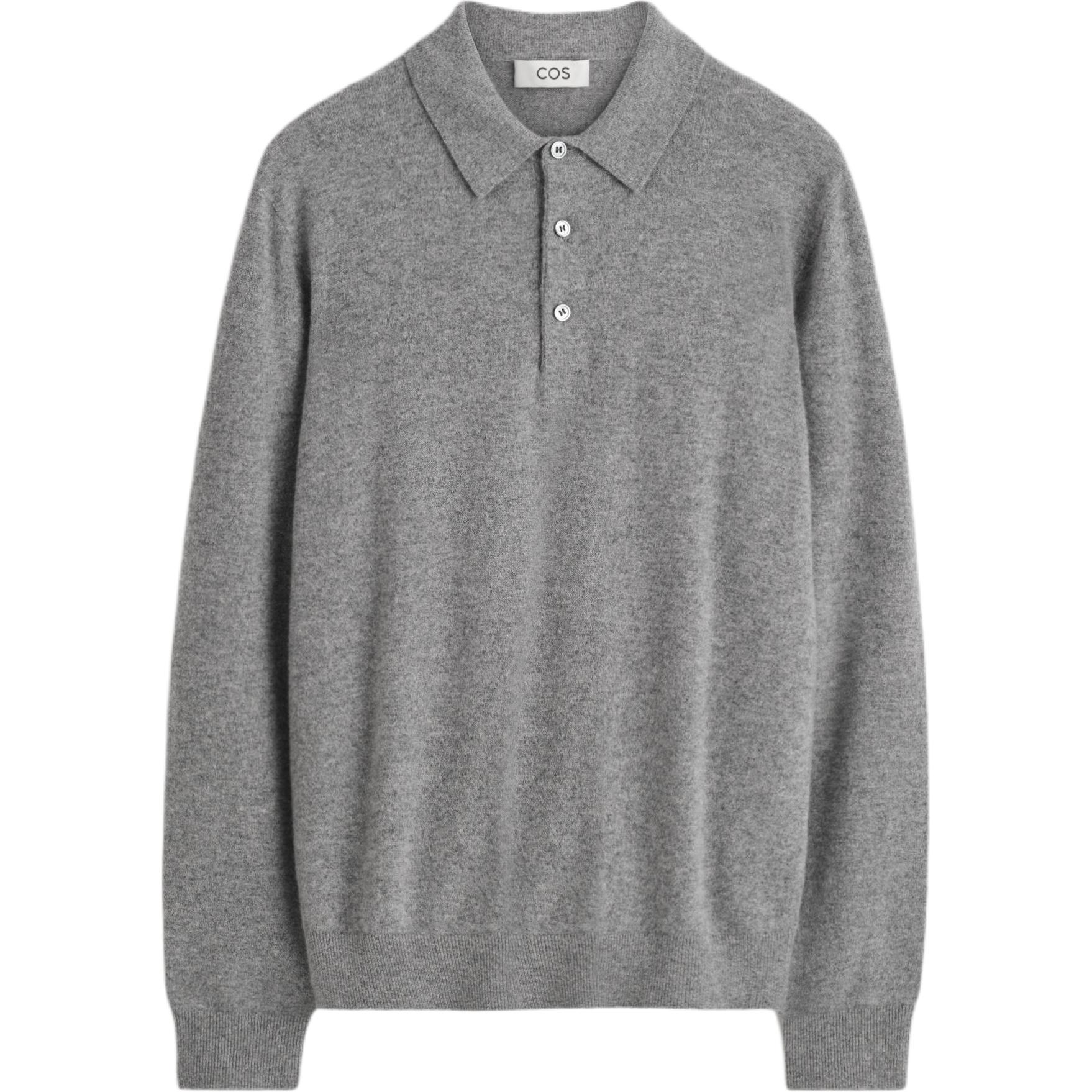 COS Кашемировый свитер мужской светло-серый
COS Кашемировый свитер мужской светло-серый