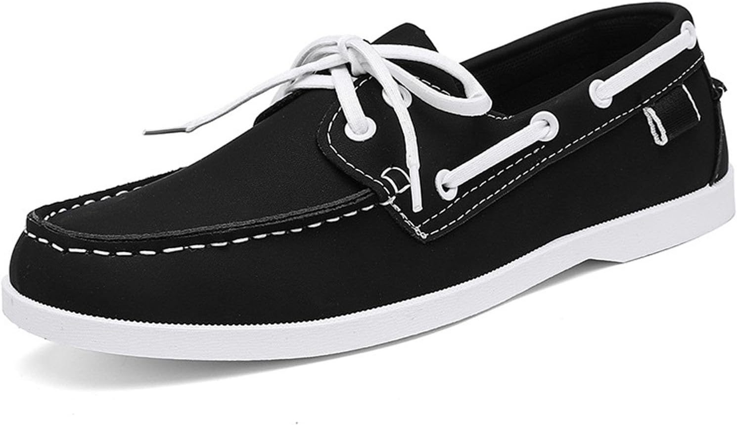 Мужские лоферы из искусственной кожи с цветными вставками, плоской подошвой и шнуровкой, мягкая подошва, повседневные мокасины, бизнес-обувь для работы и прогулок Dfhaslkle, черный
Мужские лоферы из искусственной кожи с цветными вставками, плоской подошвой и шнуровкой, мягкая подошва, повседневные мокасины, бизнес-обувь для работы и прогулок Dfhaslkle, черный