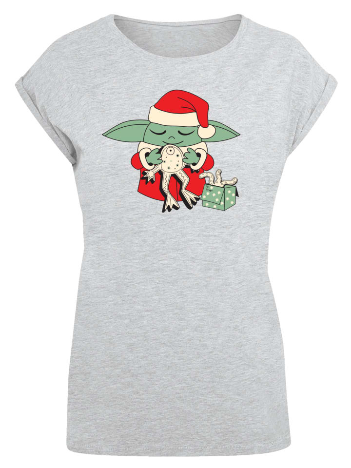 Футболка F4NT4STIC Extended Shoulder T-Shirt Star Wars Grogu To You XMAS, пятнистый серый
Футболка F4NT4STIC Extended Shoulder T-Shirt Star Wars Grogu To You XMAS, пятнистый серый