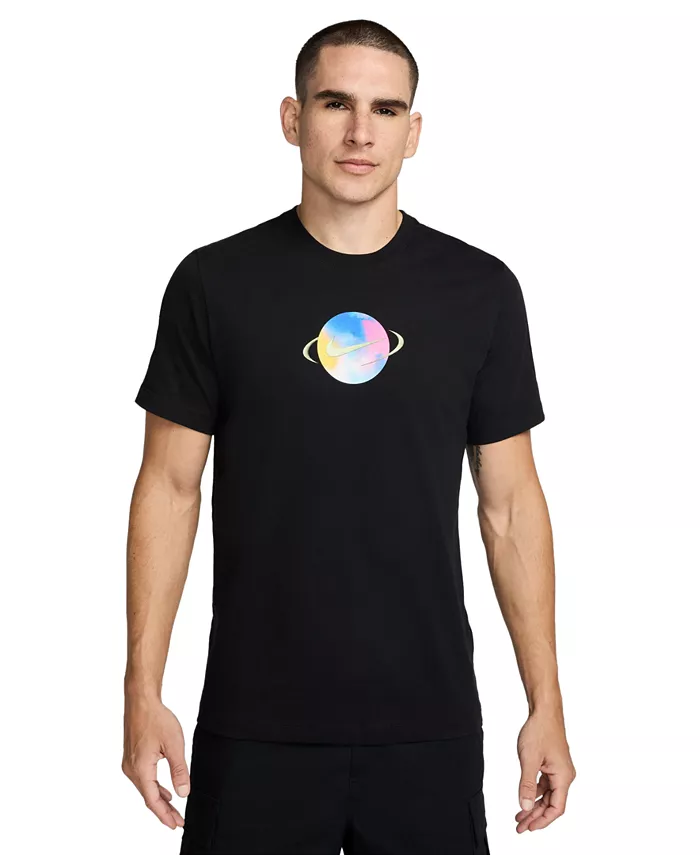 Спортивная футболка с коротким рукавом и принтом для мужчин Nike, черный
Спортивная футболка с коротким рукавом и принтом для мужчин Nike, черный