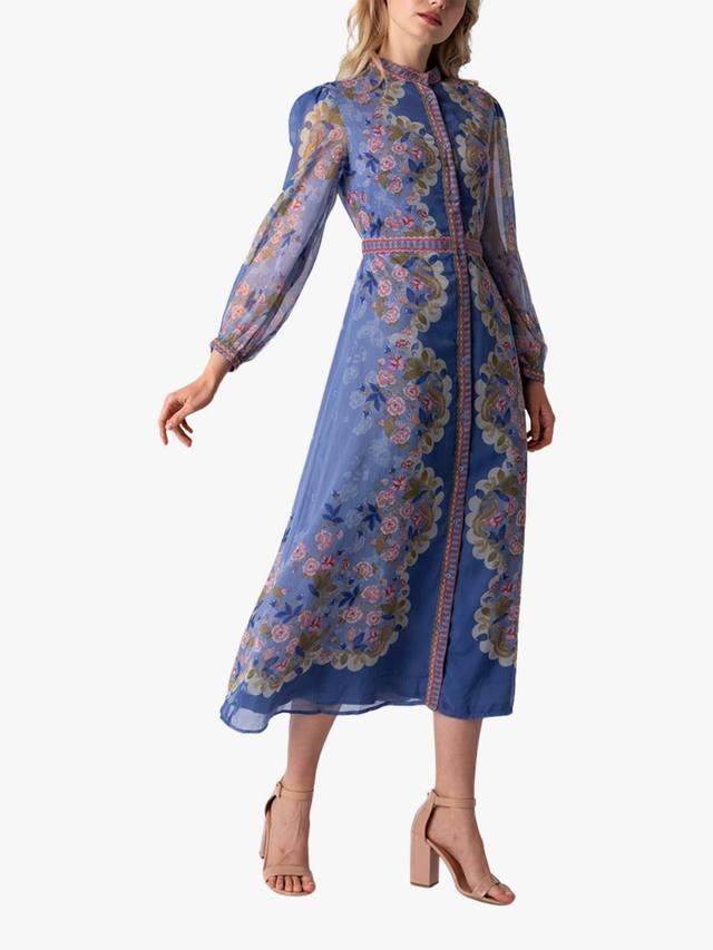 Платье в цветочек от эванджелины Raishma, фиолетовый
Платье в цветочек от эванджелины Raishma, фиолетовый