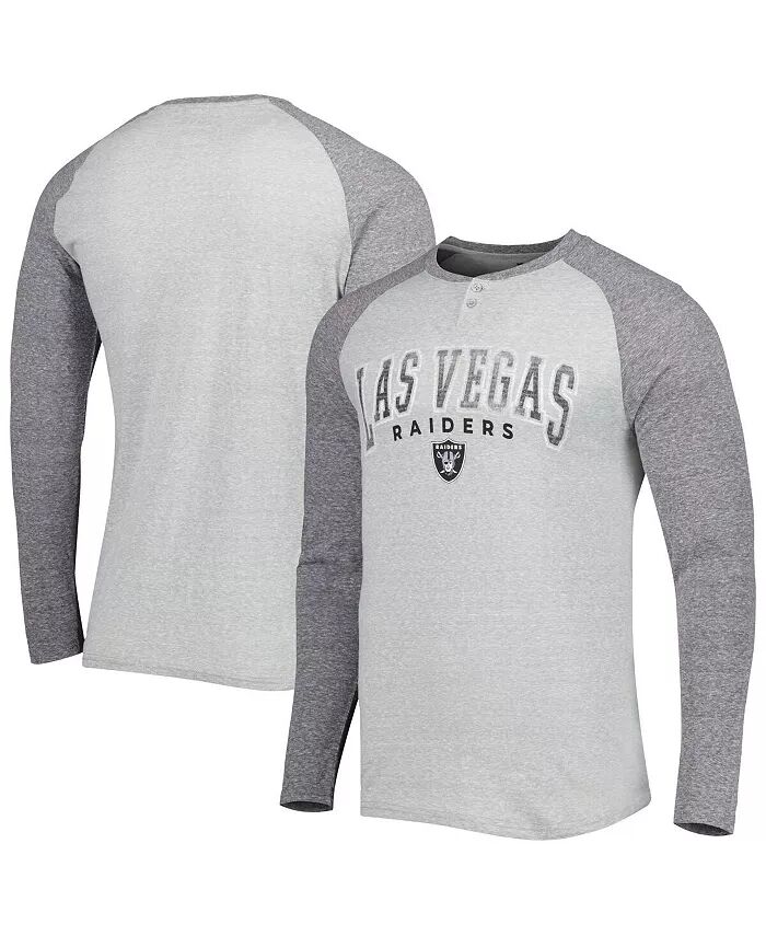 Футболка мужская серо-лиловая Las Vegas Raiders Ledger Raglan с длинным рукавом Henley Concepts Sport
Футболка мужская серо-лиловая Las Vegas Raiders Ledger Raglan с длинным рукавом Henley Concepts Sport