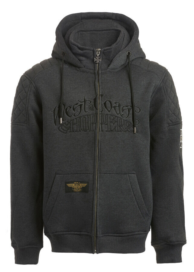 Худи Por Vida на молнии WCC, серый
Худи Por Vida на молнии WCC, серый