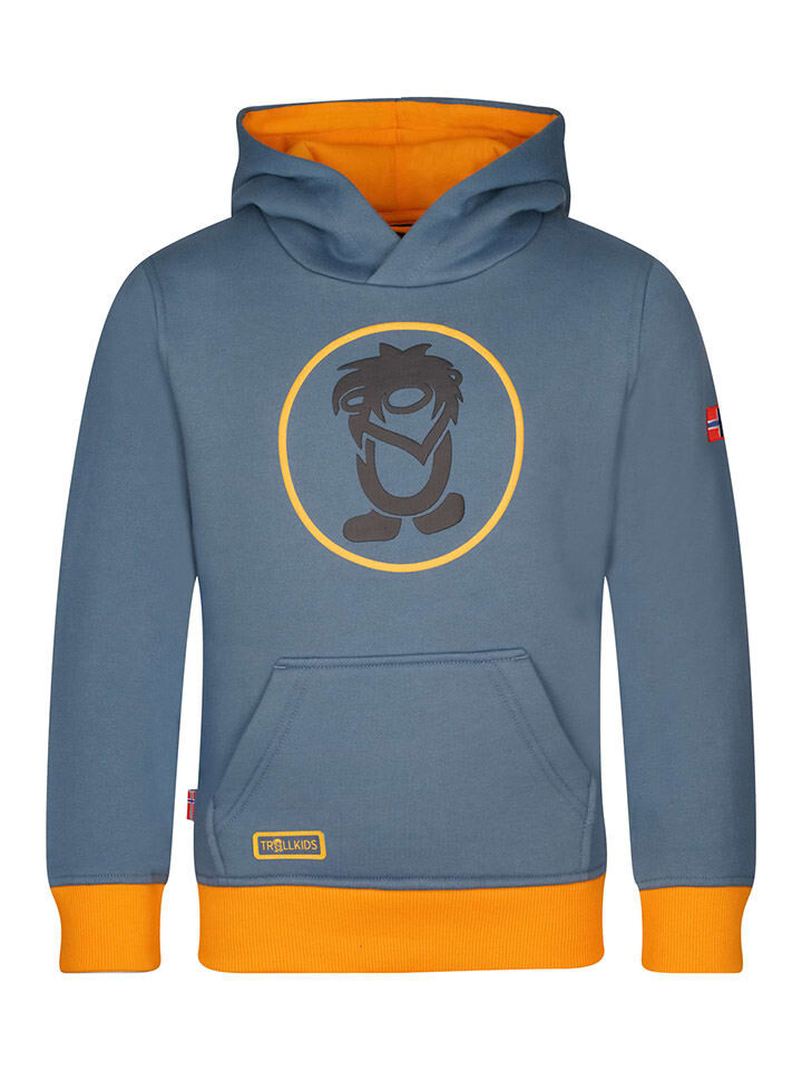 Пуловер с капюшоном Trollkids, синий
Пуловер с капюшоном Trollkids, синий
