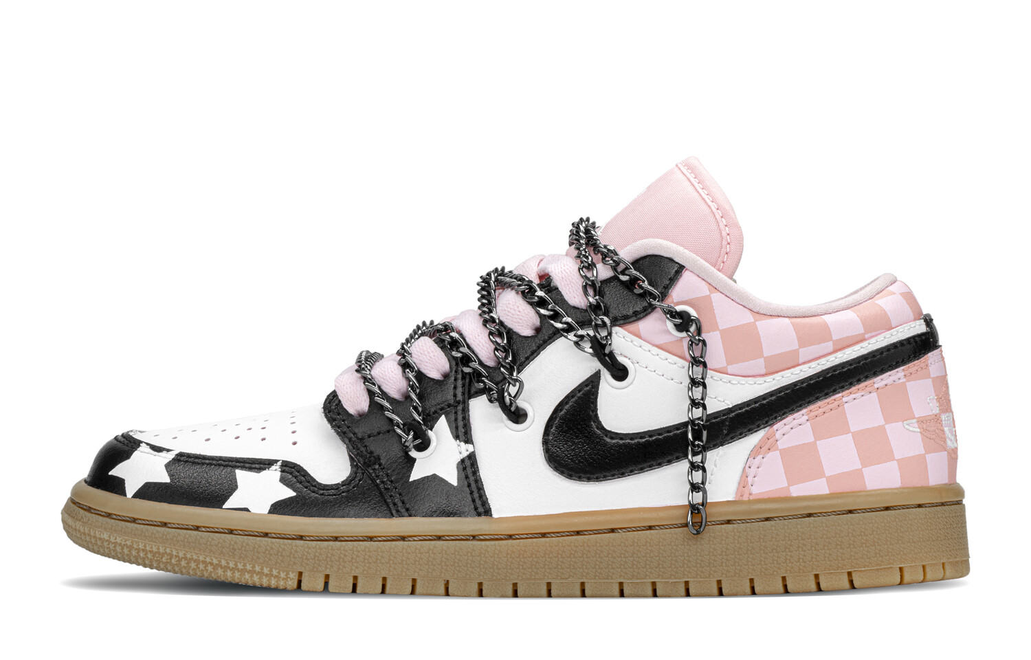 Jordan Air Jordan 1 винтажные баскетбольные кроссовки женские, Black/Pink
Jordan Air Jordan 1 винтажные баскетбольные кроссовки женские, Black/Pink