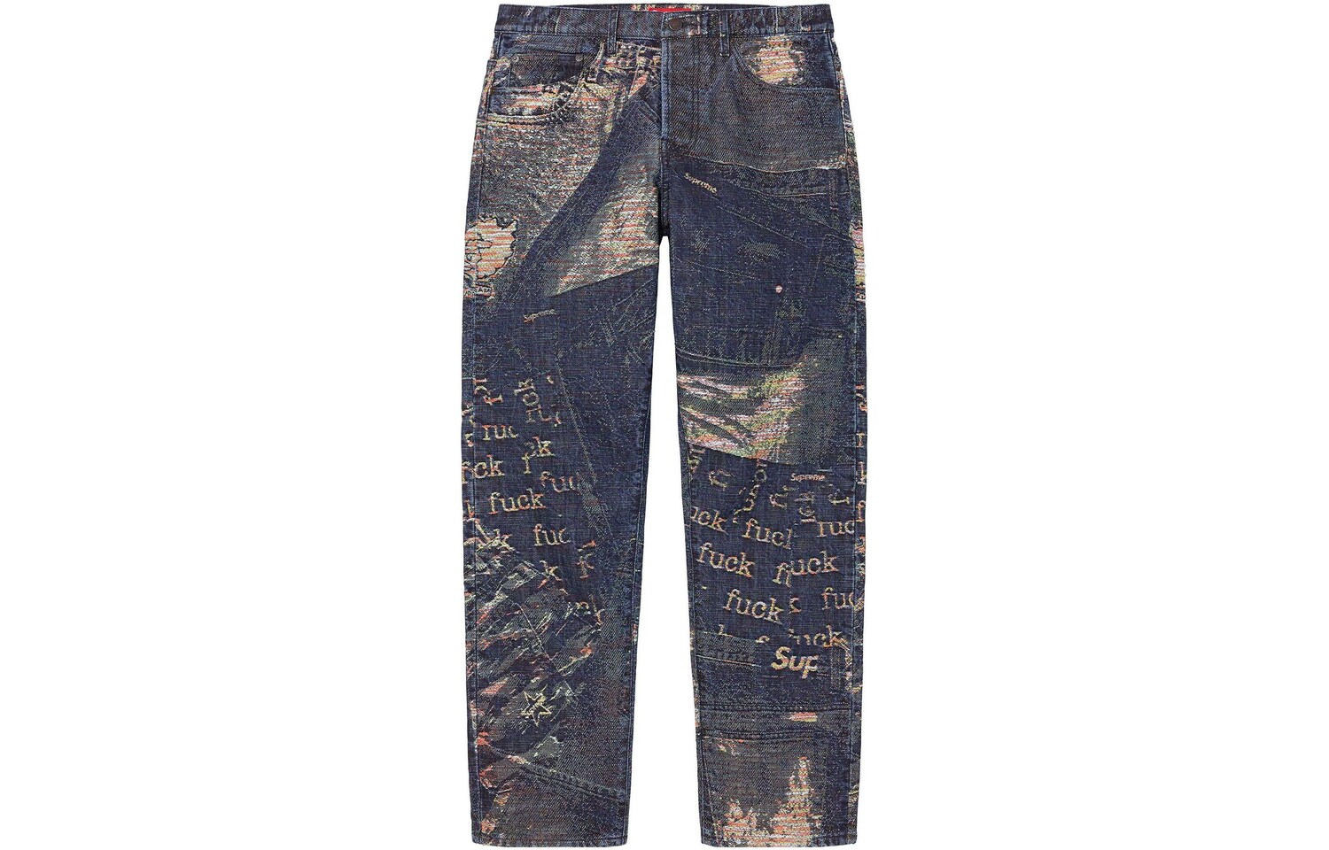 Джинсы Supreme Archive Denim Jacquard, синий
Джинсы Supreme Archive Denim Jacquard, синий