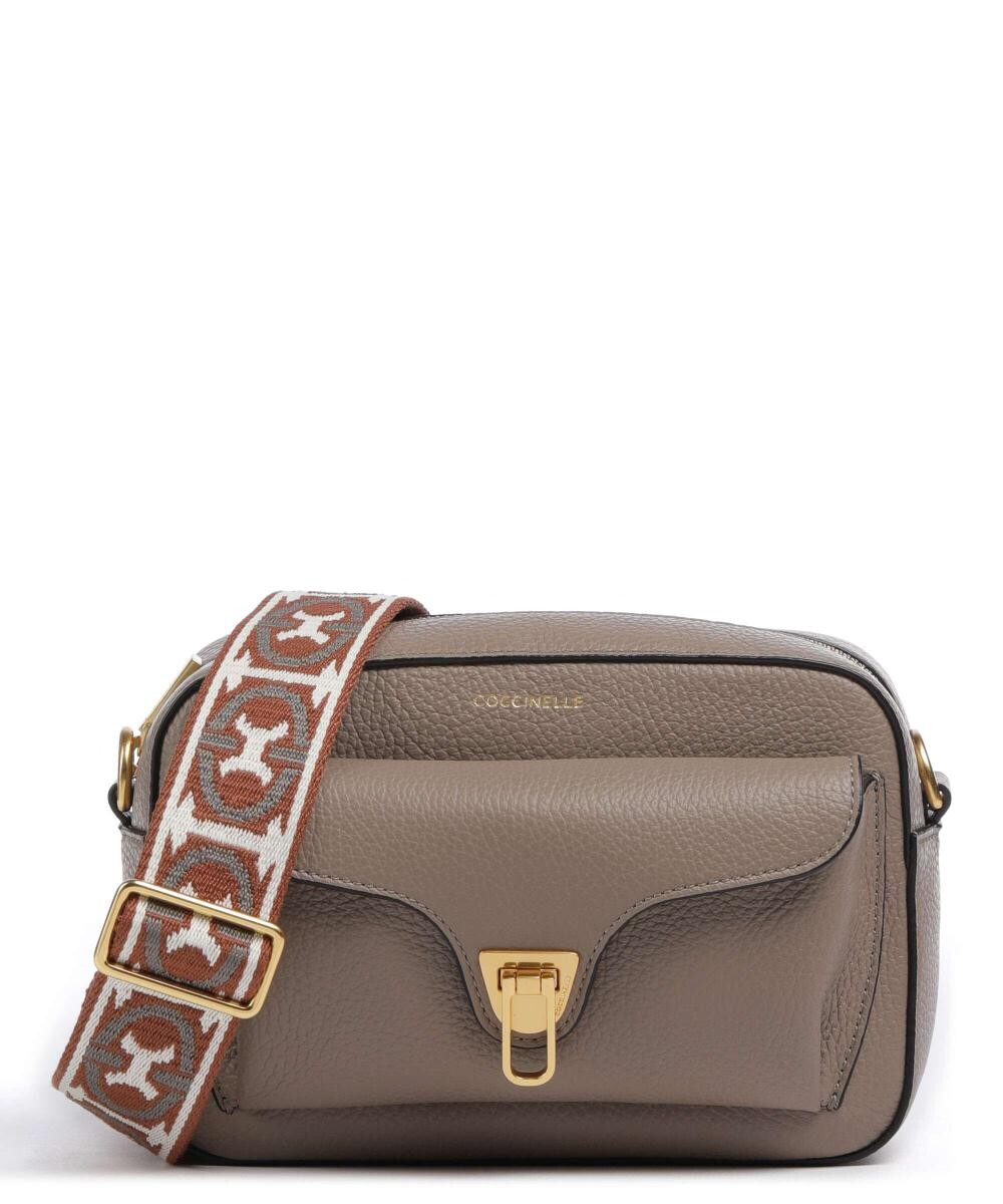 Сумка через плечо Beat из мягкой зернистой кожи с лентой Coccinelle, коричневый
Сумка через плечо Beat из мягкой зернистой кожи с лентой Coccinelle, коричневый