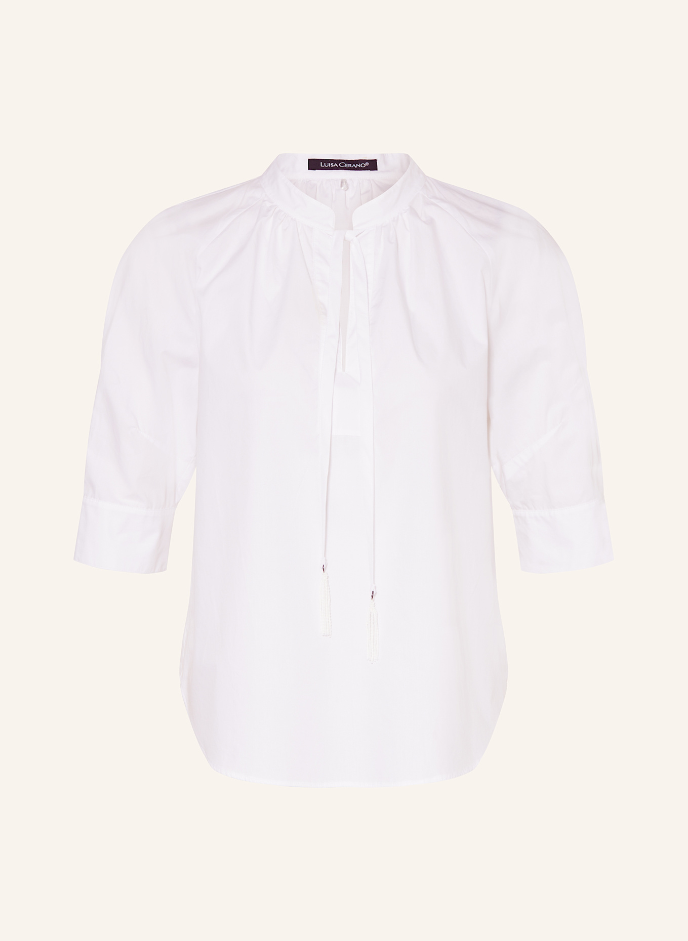 Блузка-Рубашка с рукавами 3/4 Luisa Cerano, белый
Блузка-Рубашка с рукавами 3/4 Luisa Cerano, белый