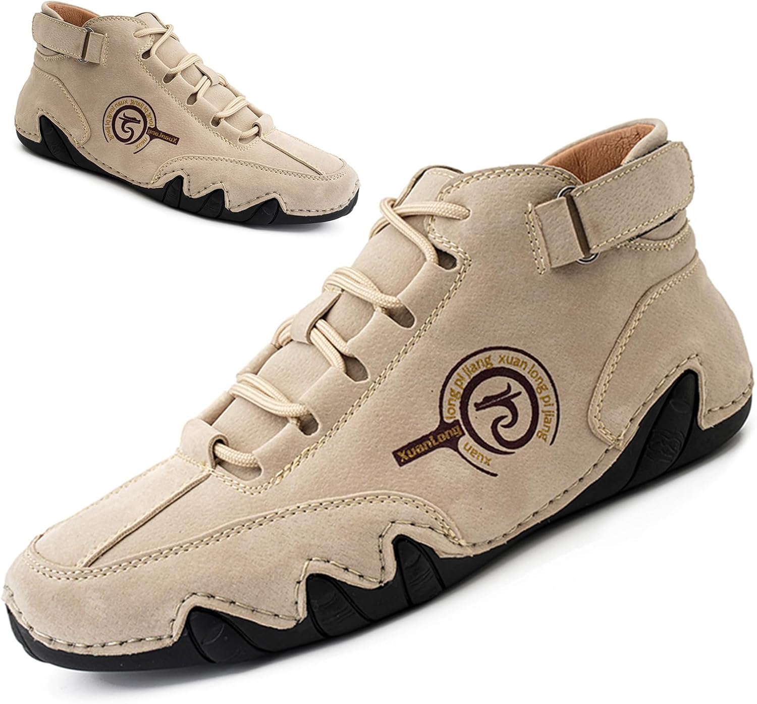 Мужские итальянские ручной работы ботинки Chukka Lossarye, регулируемые, водонепроницаемые, противоскользящие, для активного отдыха и повседневной носки, кожаные обувь для вождения, модные высокие ботинки, бежевый
Мужские итальянские ручной работы ботинки Chukka Lossarye, регулируемые, водонепроницаемые, противоскользящие, для активного отдыха и повседневной носки, кожаные обувь для вождения, модные высокие ботинки, бежевый