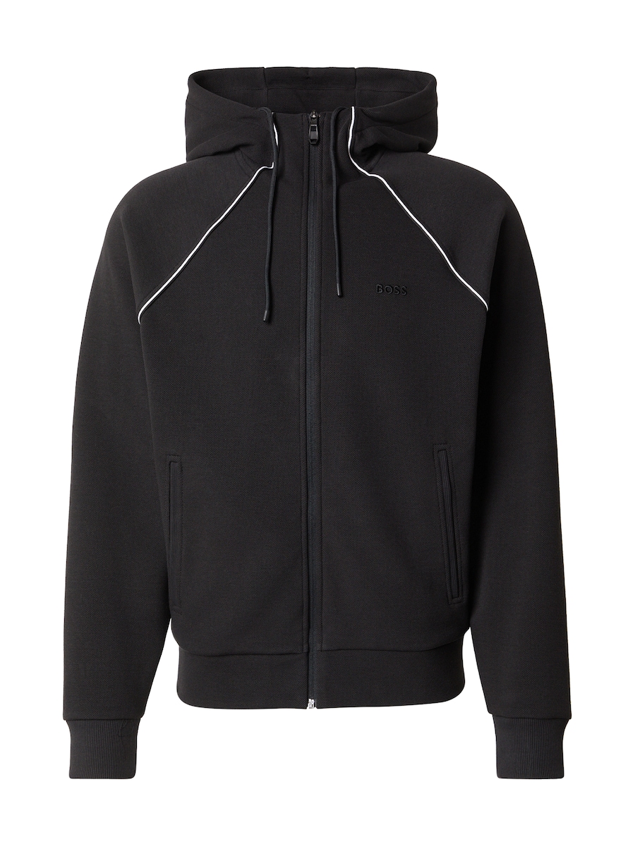 Толстовка с капюшоном на молнии BOSS Join Saggy, черный
Толстовка с капюшоном на молнии BOSS Join Saggy, черный