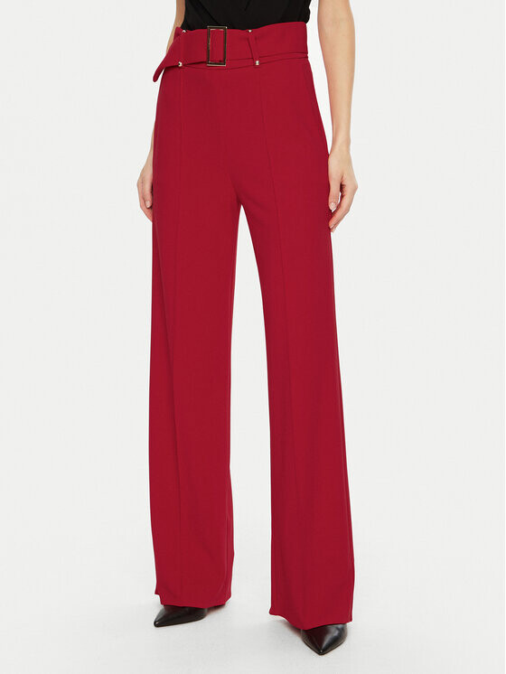 Тканевые брюки стандартного кроя Rinascimento, красный
Тканевые брюки стандартного кроя Rinascimento, красный