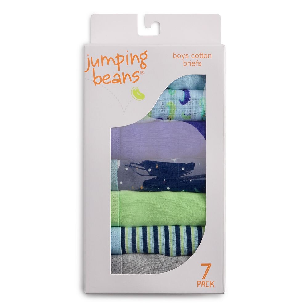 Трусы Sea Creature для малышей Jumping Beans, 7 шт., цвет Sea
Трусы Sea Creature для малышей Jumping Beans, 7 шт., цвет Sea