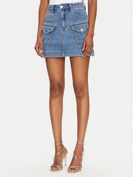 Джинсовая юбка обычного кроя M10 182GN Met, синий
Джинсовая юбка обычного кроя M10 182GN Met, синий