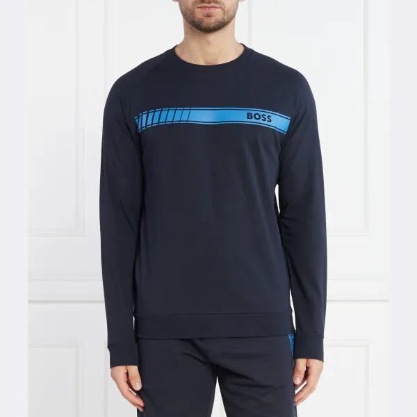 Аутентичная толстовка стандартного кроя Boss, синий
Аутентичная толстовка стандартного кроя Boss, синий