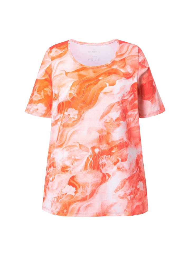 Рубашка в мандариновом цвете Ulla Popken
Рубашка в мандариновом цвете Ulla Popken