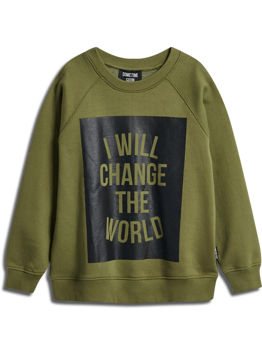 Толстовка SOMETIME SOON, оливковый
Толстовка SOMETIME SOON, оливковый