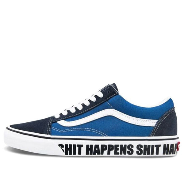 Кроссовки old skool blue Vans, синий
Кроссовки old skool blue Vans, синий