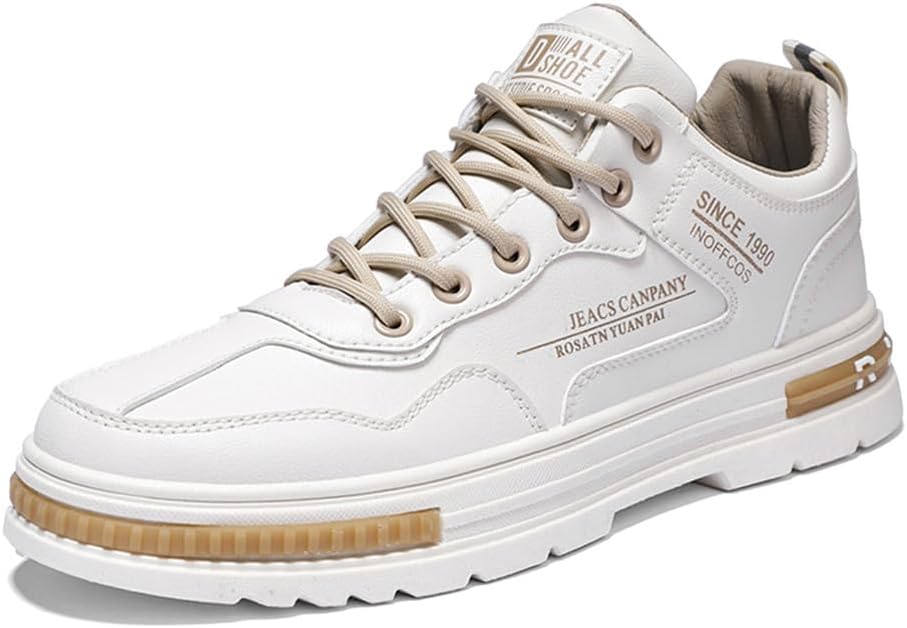 Мужские кожаные прогулочные кроссовки MAUGEY, легкие, с противоскользящей подошвой, на шнуровке, модные, рабочие, повседневные кроссовки Maugely, бежевый
Мужские кожаные прогулочные кроссовки MAUGEY, легкие, с противоскользящей подошвой, на шнуровке, модные, рабочие, повседневные кроссовки Maugely, бежевый