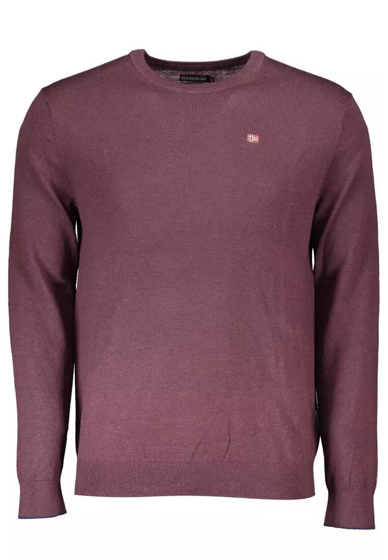 Свитер из шерсти с вышивкой Napapijri, фиолетовый
Свитер из шерсти с вышивкой Napapijri, фиолетовый