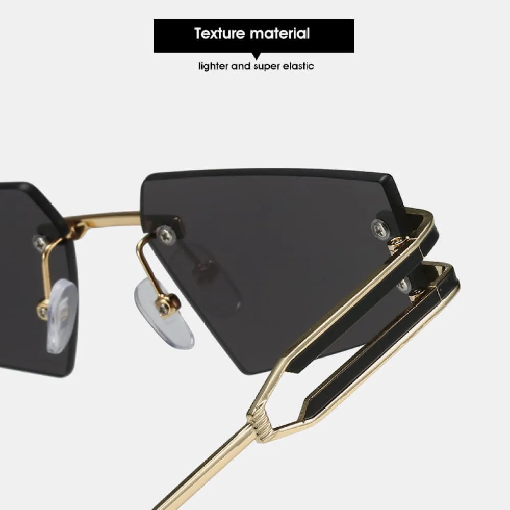 Винтажные уникальные солнцезащитные очки «кошачий глаз» без оправы для женщин, цвета «чайные конфеты», прозрачные линзы, мужские солнцезащитные очки MUTYNE, Gold Tea
Винтажные уникальные солнцезащитные очки «кошачий глаз» без оправы для женщин, цвета «чайные конфеты», прозрачные линзы, мужские солнцезащитные очки MUTYNE, Gold Tea