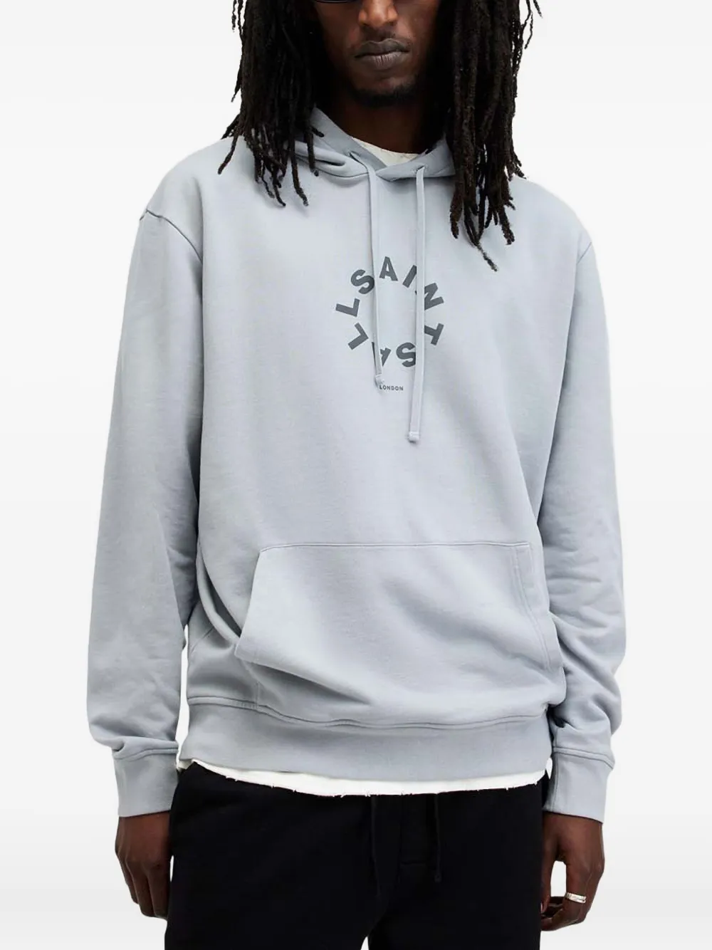 Худи с принтом логотипа Tierra AllSaints, серый
Худи с принтом логотипа Tierra AllSaints, серый