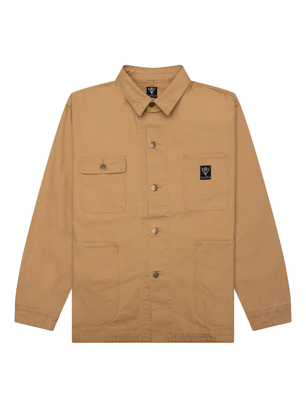 Холщовая куртка-рубашка с нагрудным карманом SOUTH2 WEST8, коричневый
Холщовая куртка-рубашка с нагрудным карманом SOUTH2 WEST8, коричневый