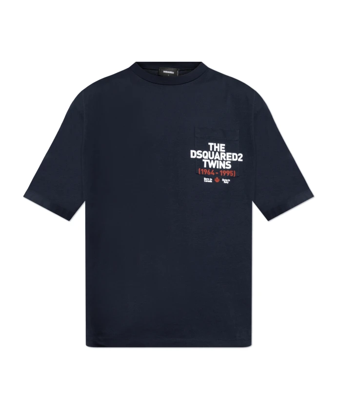 Футболка с карманом Dsquared2, синий
Футболка с карманом Dsquared2, синий