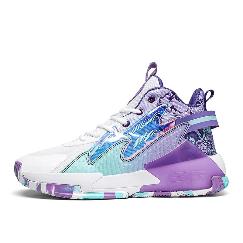 TOMAY Амортизирующие износостойкие баскетбольные кроссовки мид-топ мужские бело-фиолетовые, цвет White Purple
TOMAY Амортизирующие износостойкие баскетбольные кроссовки мид-топ мужские бело-фиолетовые, цвет White Purple