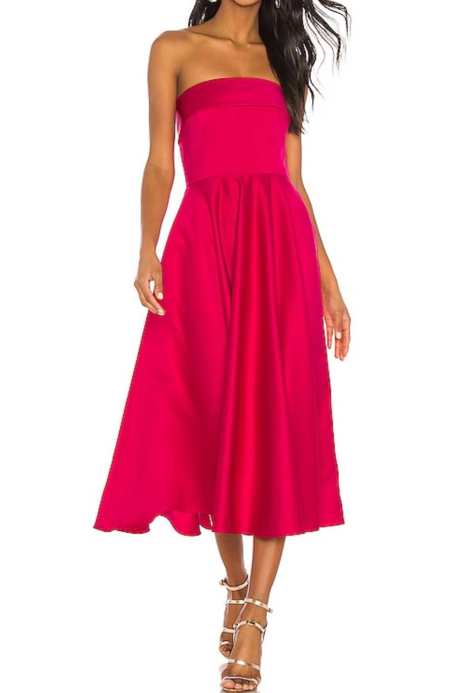 Платье Pettigrew без бретелей миди в вишнево-красном цвете JAY GODFREY
Платье Pettigrew без бретелей миди в вишнево-красном цвете JAY GODFREY