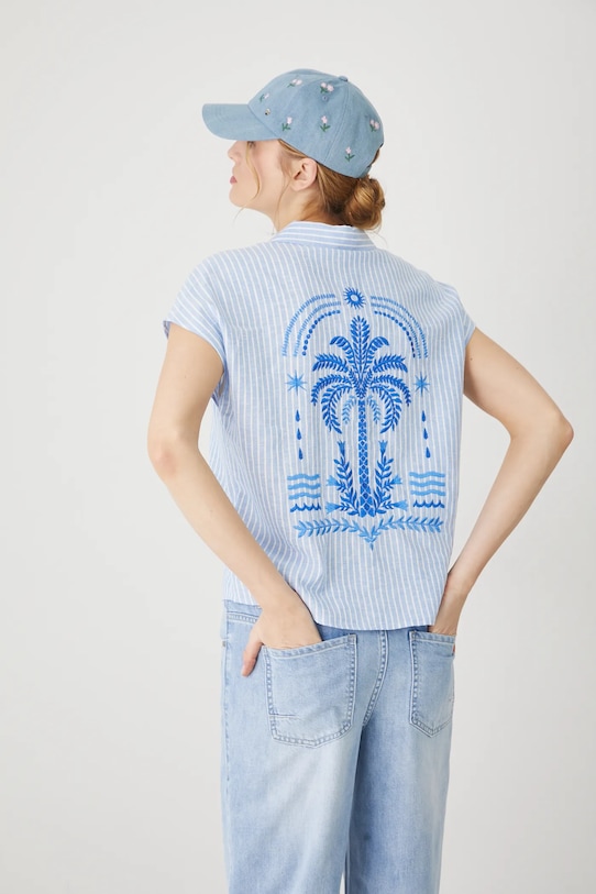 Льняная рубашка Medicine, синий
Льняная рубашка Medicine, синий