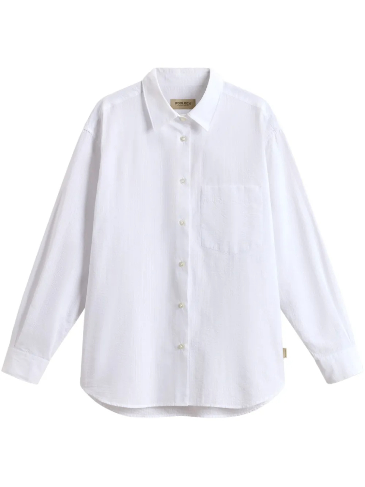 Рубашка из хлопка Woolrich, белый
Рубашка из хлопка Woolrich, белый