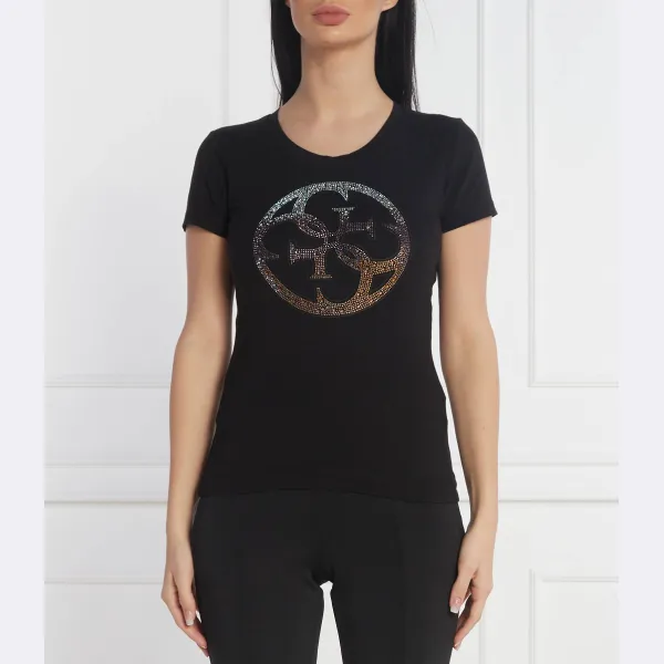 Облегающая футболка Guess, черный
Облегающая футболка Guess, черный