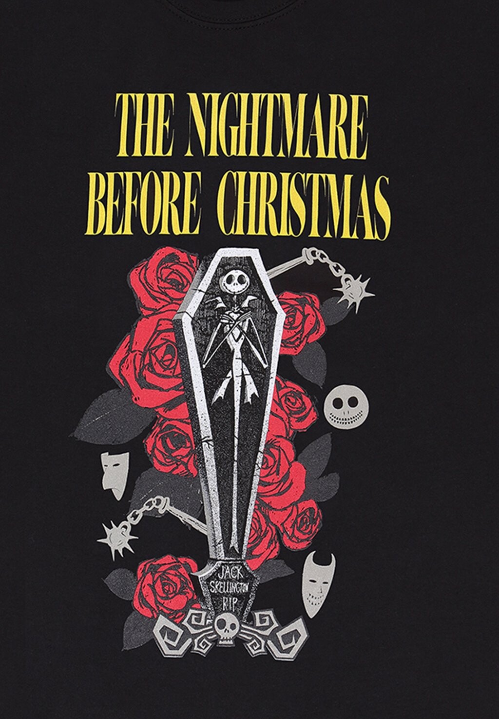 Футболка с принтом NIGHTMARE BEFORE CHRISTMAS JACK COFFIN Henry Tiger, черный
Футболка с принтом NIGHTMARE BEFORE CHRISTMAS JACK COFFIN Henry Tiger, черный