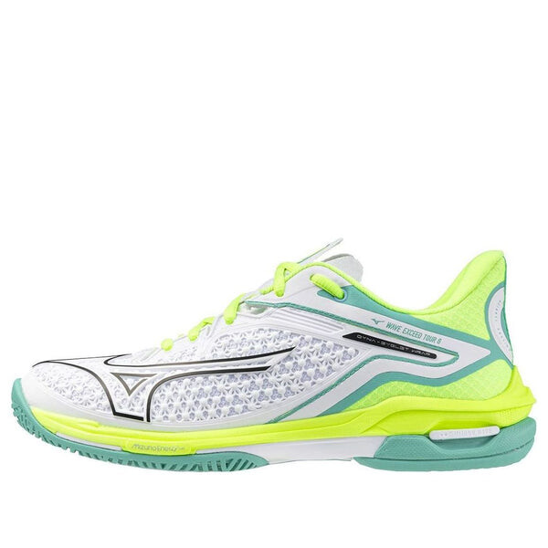 Кроссовки wave exceed tour 6 'white neon green' Mizuno, белый
Кроссовки wave exceed tour 6 'white neon green' Mizuno, белый