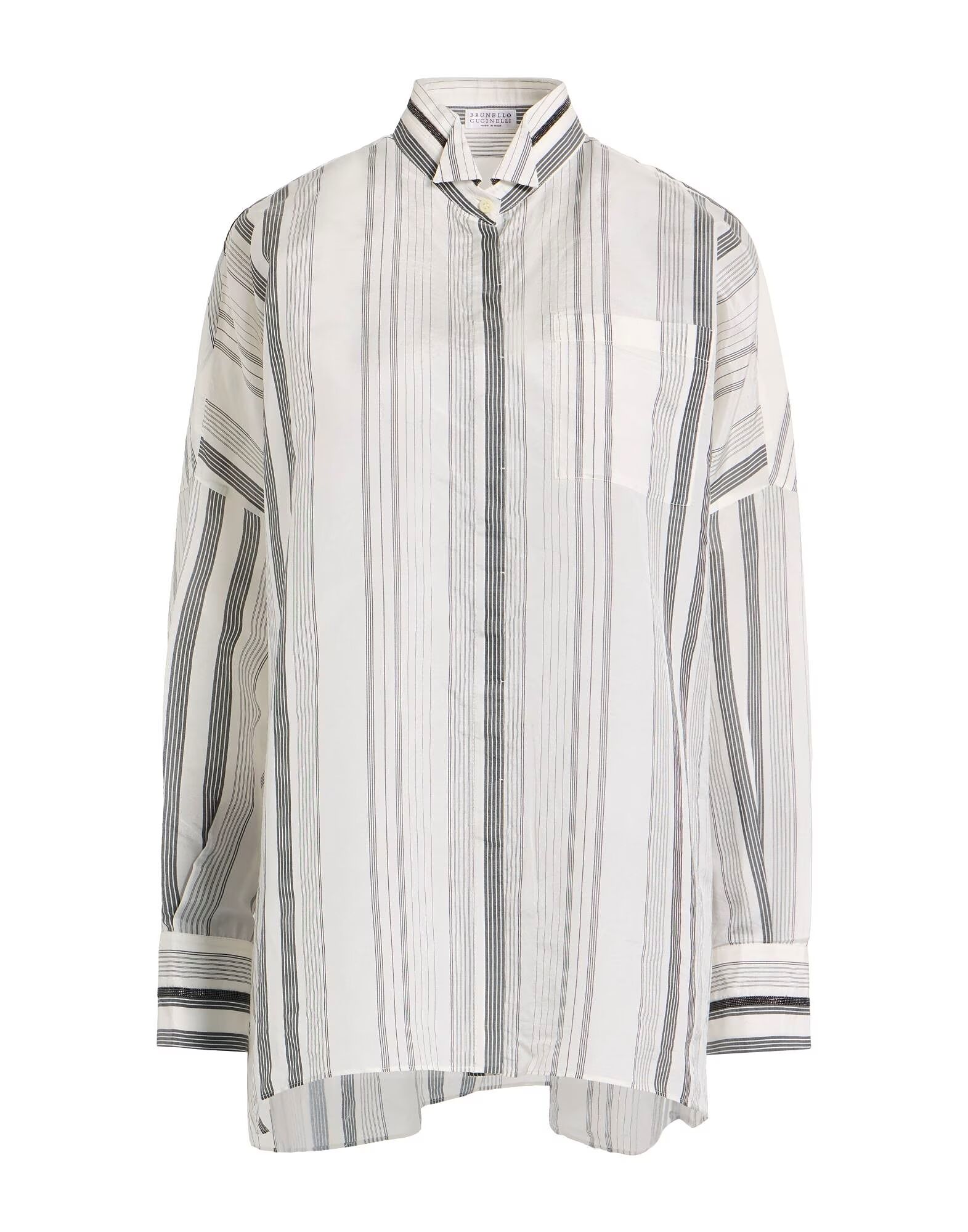 Рубашка Brunello Cucinelli, угольно-серый
Рубашка Brunello Cucinelli, угольно-серый