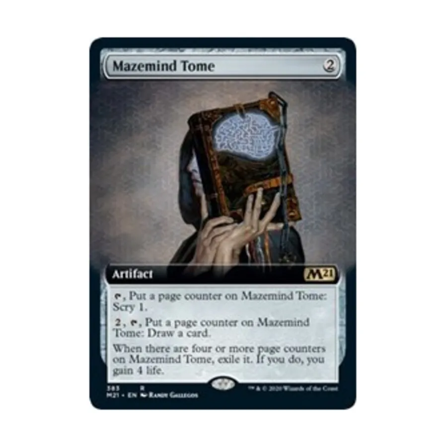 CCG Фолиант Mazemind (расширенное искусство) (клавиша R), MTG - Core Set 2021
CCG Фолиант Mazemind (расширенное искусство) (клавиша R), MTG - Core Set 2021