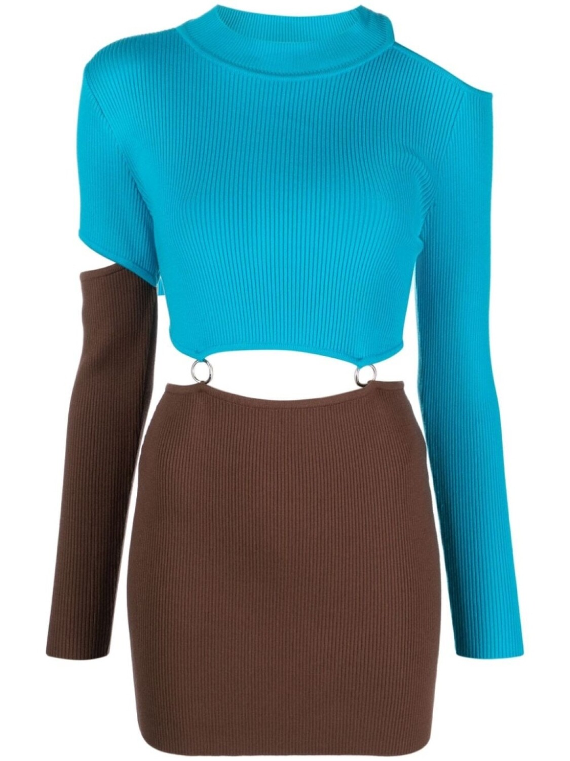 Andersson Bell двухцветное платье с вырезами, синий
Andersson Bell двухцветное платье с вырезами, синий