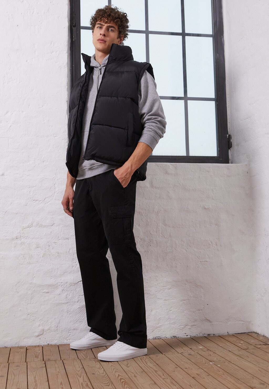 Толстовка с капюшоном BLANK HOODY Urban Classics, серый
Толстовка с капюшоном BLANK HOODY Urban Classics, серый