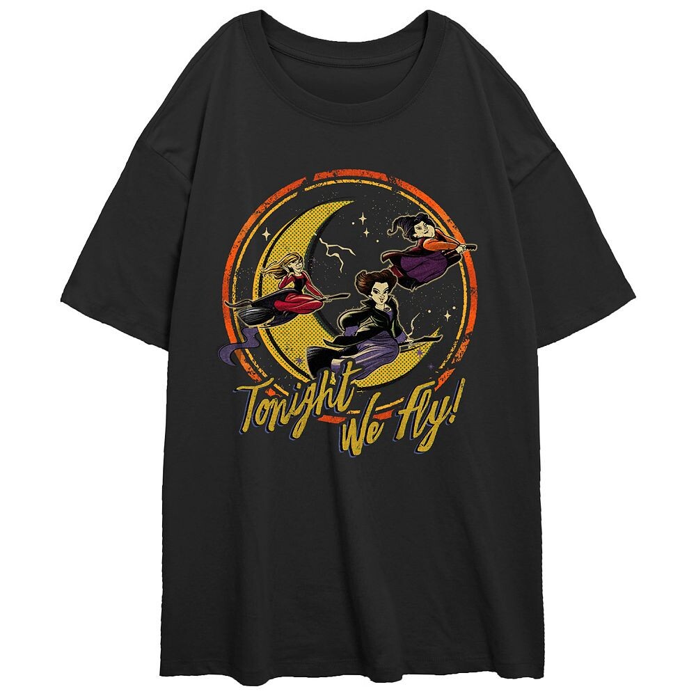 Огромная футболка с рисунком для подростков в стиле ретро Disney's Hocus Pocus Tonight We Fly, черный
Огромная футболка с рисунком для подростков в стиле ретро Disney's Hocus Pocus Tonight We Fly, черный