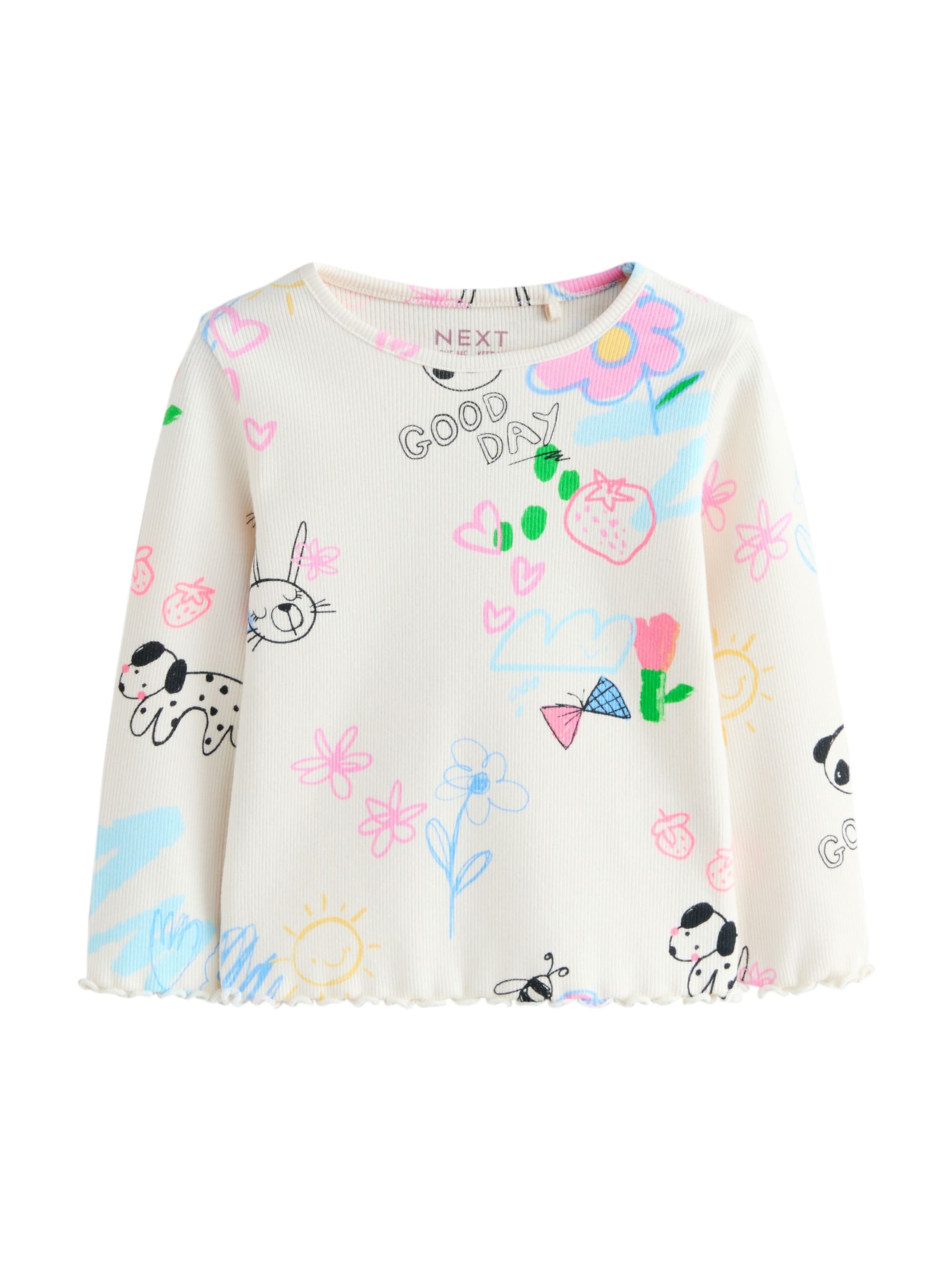 Next Лонгслив в белом цвете
Next Лонгслив в белом цвете