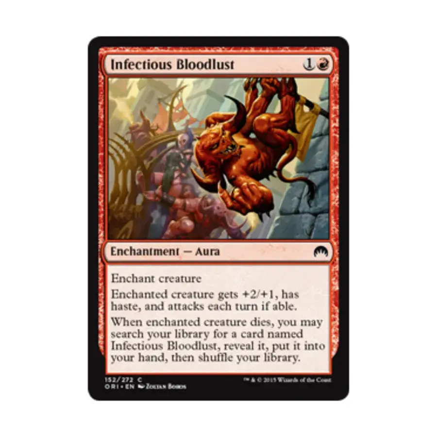 CCG Заразительная жажда крови (С), MTG - Magic Origins
CCG Заразительная жажда крови (С), MTG - Magic Origins